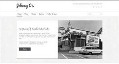 Desktop Screenshot of johnnyoshotdogs.com